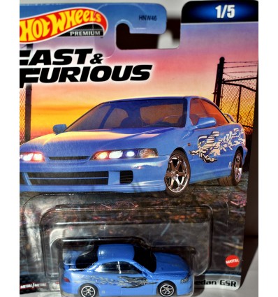 Hot Wheels Premium - Fast & Furious - Acura Integra GSR