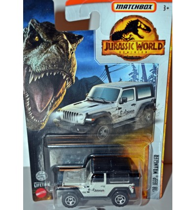 Matchbox Jurassic World - 2018 Jeep Wrangler