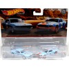 Hot Wheels Premium - Ford Mustang Gulf Racing Road Racing Set