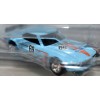 Hot Wheels Premium - Ford Mustang Gulf Racing Road Racing Set