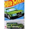 Hot Wheels Volvo 580 Station Wagon Gialla - Auto Pressofusa Scala 1:64