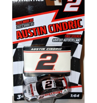 NASCAR Authentics - Austin Cindric Discount Tire Ford Mustang