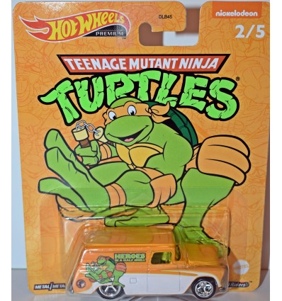 Hot Wheels Premium - Teenage Mutant Ninja Turtles - Michelangelo's 55 Chevy Panel Truck