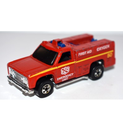 Hot Wheels - (1977) Emergency Rescue Fire Truck