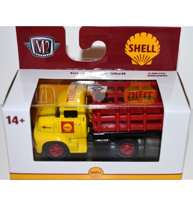 M2 Machines Auto-Thentics - Shell Oil 1956 Ford COE Stake Bed