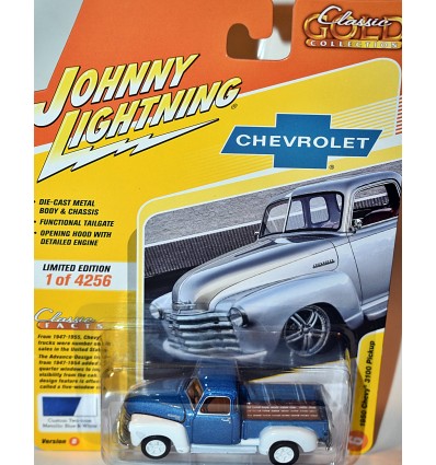 Johnny Lightning Classic Gold - 1950 Chevrolet 3100 5 Window Pickup Truck