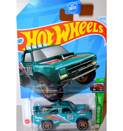 Hot Wheels - 1987 Dodge D100 Offroad Race Truck