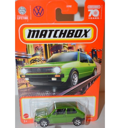 Matchbox - 1976 Volkswagen Golf GTi MK1