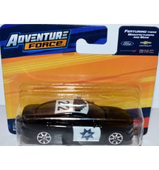 GEORGE ASDA BLACK TRUCK DIECAST ADVENTURE FORCE DELIVERY TRUCK