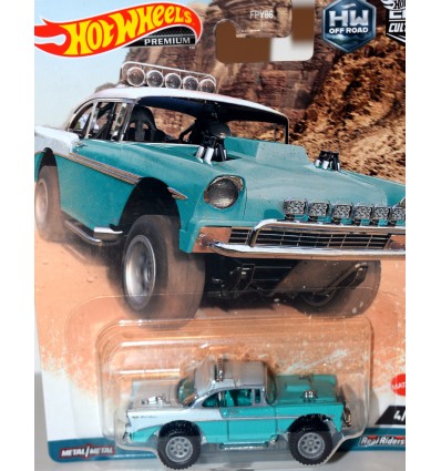 Hot Wheels Premium - 1956 Chevrolet Bel Air Off-Road Race Car