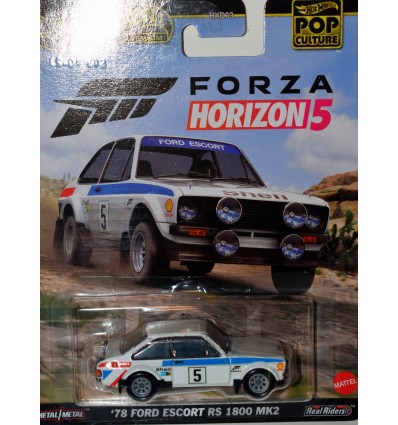 Hot Wheels Premium - '78 Ford Escort RS 1800 MK2 Rally Car