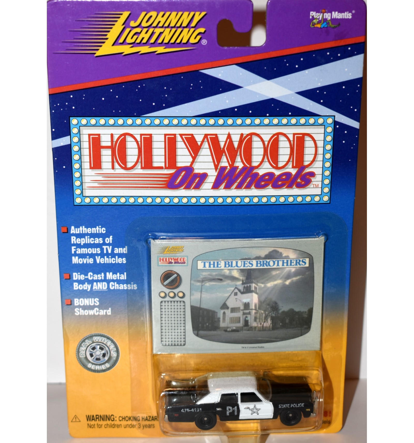 Johnny Lightning Hollywood on Wheels Blues Brothers 1974 Dodge Monaco -  Global Diecast Direct