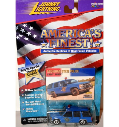 Johnny Lightning - America's Finest - Michigan State Police Chevy Tahoe