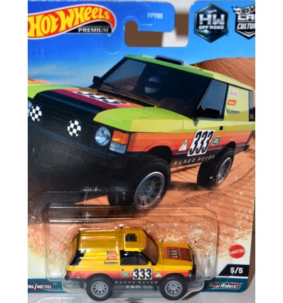 Hot Wheels Premium - 1990's Range Rover Classic