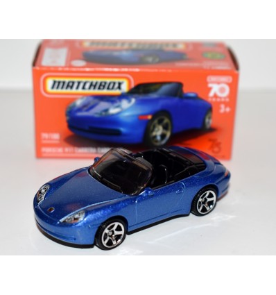 Matchbox Power Grabs - Porsche 911 Cabriolet