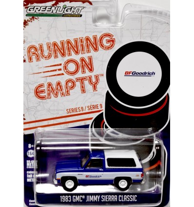 Greenlight - Running on Empty - BF Goodrich Tires - 1983 GMC Jimmy Sierra Classic