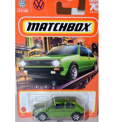Matchbox Power Grabs - 1976 Volkswagen Golf/Rabbit GTi MK1