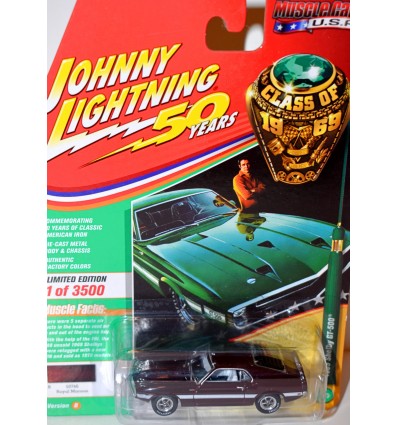 Johnny Lightning Muscle Cars USA - 1969 Ford Mustang Shelby GT-500