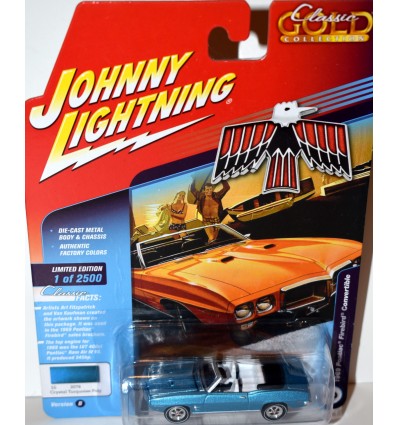 Johnny Lightning - Classic Gold - 1969 Pontiac Firebird Convertible