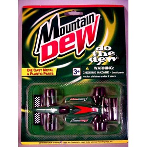 Golden Wheels - Mountain Dew Indy Open Wheel Race Car 