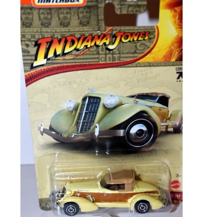 Matchbox - Indiana Jones - 1936 Auburn Speedster 851