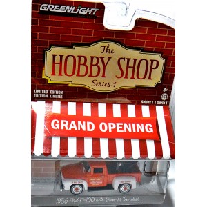 Greenlight Hobby Shop - 1956 Ford F-100 Tow Truck