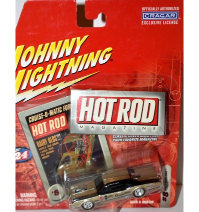 Johnny Lightning Hot Rod Magazine - NHRA Hurst Hairy Oldsmobile