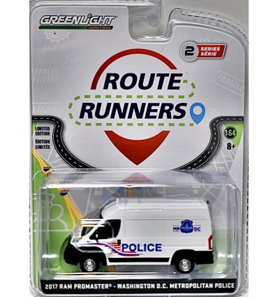 Greenlight - Route Runners - Washington DC Metropolitan Police RAM ProMaster Police Van