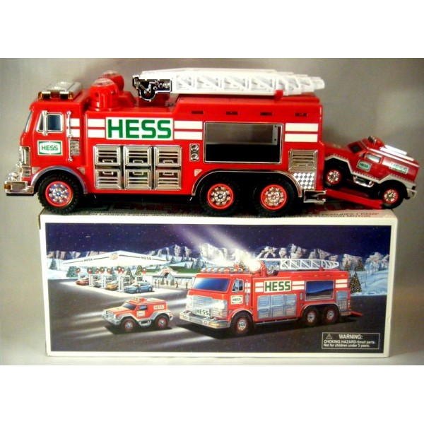 hess red fire truck
