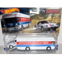 Hot Wheels Car Culture - Team Transport - Brumos Porsche 959 and Race Transporter Set