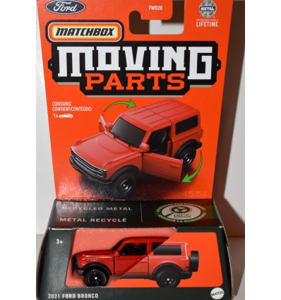 Matchbox - 2021 Ford 2-Door Bronco