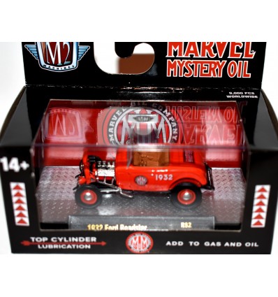 M2 Machines Auto Thentics Marvel Mystery Oil 1932 Ford Roadster