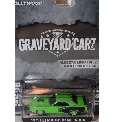 Greenlight Hollywood - Graveyard Cars - 1971 Plymouth Hemi Cuda