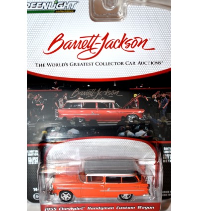 Greenlight - Barrett-Jackson Collection - 1955 Chevrolet Handyman Custom Wagon