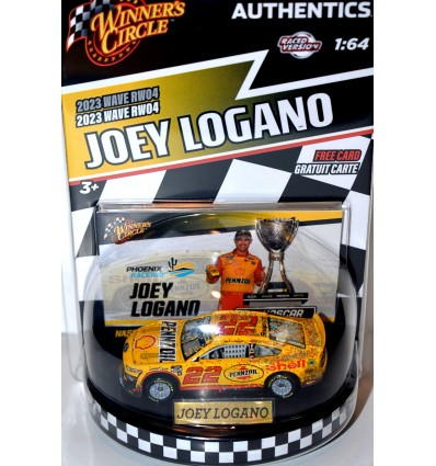 Winners Circle - NASCAR Authentics: Phoenix Winning Pennzoil Logano Ford Mustang