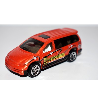 Hot Wheels (1999) Dodge Caravan Metro Hotel Shuttle