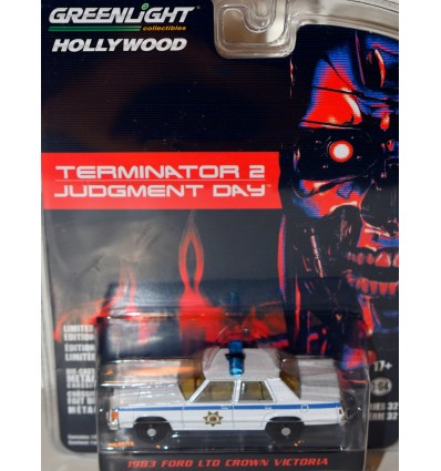 Greenlight Hollywood - Terminator 2 Judgement Day - 1983 Ford Crown Vic Police Car