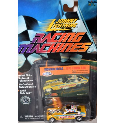 Johnny Lightning Racing Machines - Don Schumacher's Wonder Wagon 1971 Chevy Vega NHRA Funny Car