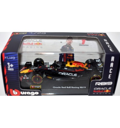 Bburago - Max Verstappen Red Bull RB19 Race Car