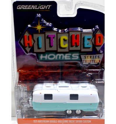 Greenlight Hitched Homes - 1971 Airstream Double Axle Land Yacht Safari Custom