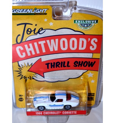 Greenlight - Hobby Exclusives - Joie Chitwood Thrill Show 66 Chevy Corvette Coupe