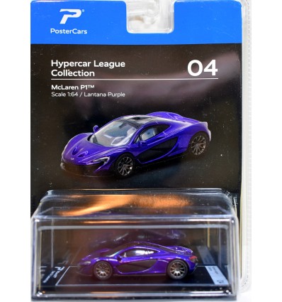 KiNSMART PosterCars - Hypercar League Collection - McLaren P1