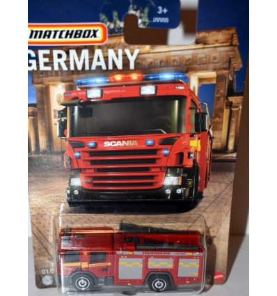 Matchbox Germany Series - Scania Fire Truck