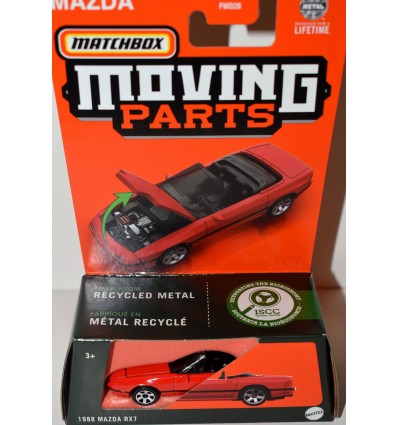 Matchbox - 1988 Mazda RX7 Convertible