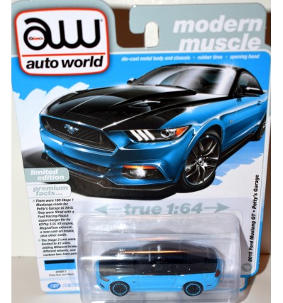 Auto World - Limited Edition Petty's Garage 2105 Ford Mustang GT