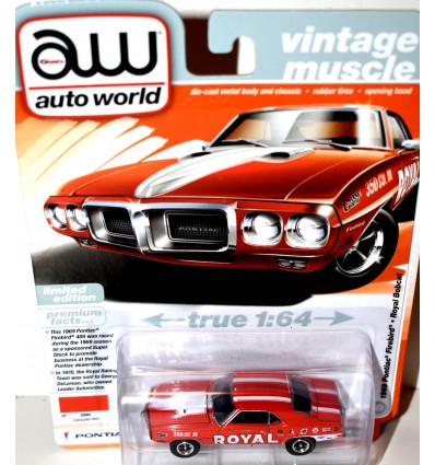 Auto World - 1969 Pontiac Firebird - Royal Bobcat