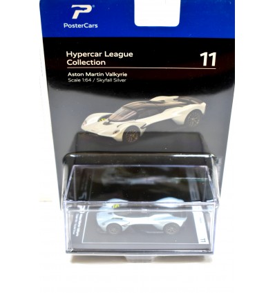 KiNSMART PosterCars - Hypercar League Collection - Aston Martin Valkyrie