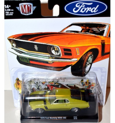 M2 Machines Drivers - 1970 Ford Mustang Boss 302