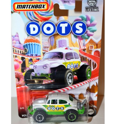 Matchbox Tropical DOTS VW Beetle 4x4