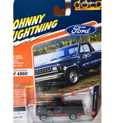 Johnny Lightning Classic Gold - 1985 Ford Ranger XL Pickup Truck